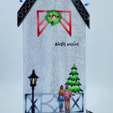 Christmas House Roof Add-On Metal Craft Die