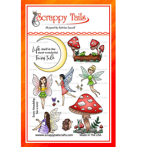 Fairy Friends 6x8 Stamp Set