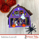 A7 Storefront Halloween House Add-On Metal Craft Die