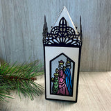 A7 Lantern Pop Up Nativity Panel Add-On Craft Metal Die