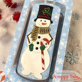 Slimline Snowman Spinner Add-On for Slimline Snowglobe