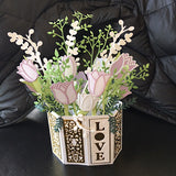 Flower Vase Pop Up Card Die