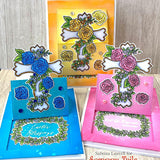 Easter Blessings 4x6 Stamp Set with Coordinating Metal Dies