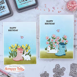 Flowers and Rain Boots Metal Craft Die