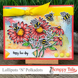 Oopsy Daisies 6x6 Stamp and Coordinating Die Bundle