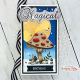 Fairy Botanicals 6x8 Stamp and Coordinating Die Bundle