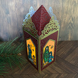 A7 Lantern Pop Up Card Craft Metal Die