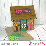 Tiki Hut Surf Shop Add-on Metal Craft Die