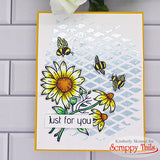 Oopsy Daisies 6x6 Stamp and Coordinating Die Bundle