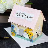 A7 Storefront Pop Up Card Metal Craft Die