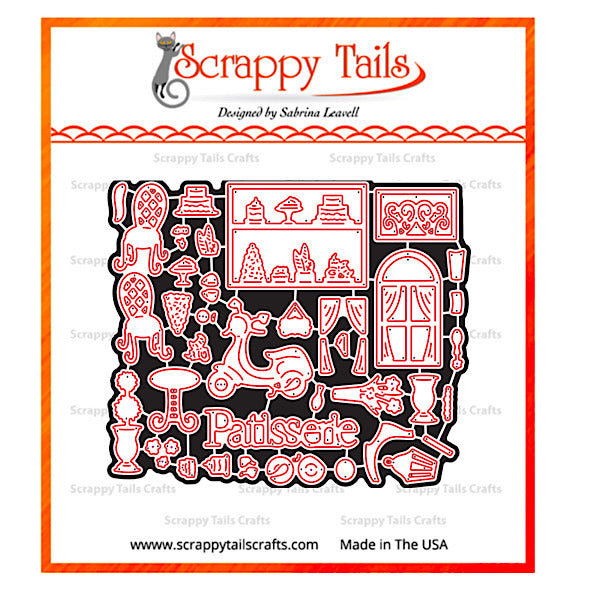 Patisserie Storefront Add-On Craft Metal Die