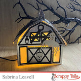 A7 Barn Pop Up Card Metal Craft Die