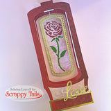 Slimline Heart and Rose Spinner Add-On for Slimline Snowglobe