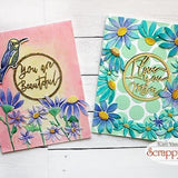 Mama Birds 4x6 Stamp and Coordinating Die Bundle