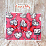 Sweet Treats 6x8 Stamp and Coordinating Metal Die Set