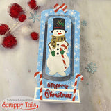 Slimline Snowman Spinner Add-On for Slimline Snowglobe