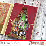 Nutcracker Ballet 6x8 Stamp and Coordinating Die Bundle