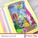 Fairy Friends 6x8 Stamp and Coordinating Die Bundle