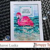 Layering Flamingo Pair Metal Craft Die