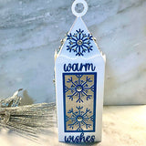 A7 Lantern Pop Up Holiday Panel Add-On Craft Metal Die