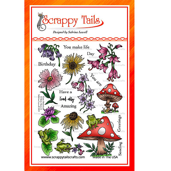 Fairy Botanicals 6x8 Stamp Set