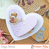 Chocolate Heart Gift Box Metal Craft Die