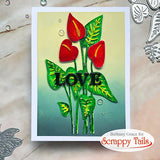 Layered Anthurium Metal Craft Die