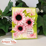 Layering Sunflower Metal Craft Die Set