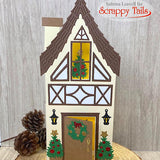 Slimline Bird House Pop Up Card Metal Die