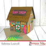 Tiki Hut Surf Shop Add-on Metal Craft Die