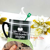 A7 Coffee Mug Pop Up Card Metal Craft Die