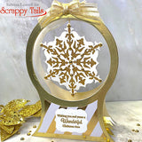 A7 Intricate Snowflake Spinner Add-On for A7 Snowglobe