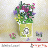 Potted Flowers Metal Craft Die