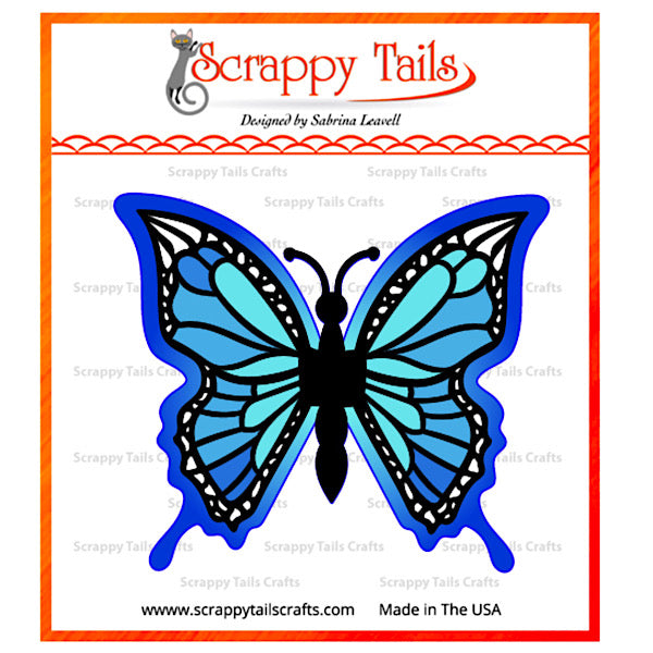 A7 Layering Butterfly Add-On Craft Metal Die Set