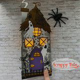 Slimline Bird House Pop Up Card Metal Die