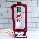 Slimline Snowman Spinner Add-On for Slimline Snowglobe