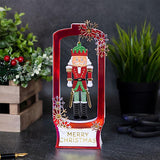 Slimline Snow Globe Pop Up Card Metal Craft Die with Interactive Spinner