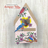 Spring Birds 6x8 Stamp Set