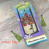 Russian Winter Village 6x6 Stamp Set