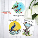 Spring Birds 6x8 Stamp Set