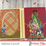 Nutcracker Ballet 6x8 Stamp and Coordinating Die Bundle