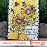 Oopsy Daisies 6x6 Stamp and Coordinating Die Bundle