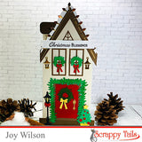 German and American Christmas House Add-On Metal Craft Die