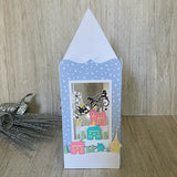 A7 Lantern Pop Up Santas Village Panel Add-On Craft Metal Die