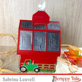 A7 Barn Pop Up Card Metal Craft Die