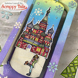 Russian Winter Village 6x6 Stamp and Coordinating Die Bundle