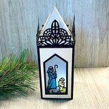 A7 Lantern Pop Up Nativity Panel Add-On Craft Metal Die