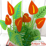 Layered Anthurium Metal Craft Die