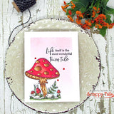 Fairy Botanicals 6x8 Stamp and Coordinating Die Bundle