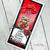 Sweet Bear 4x6 Stamp Set with Coordinating Metal Dies